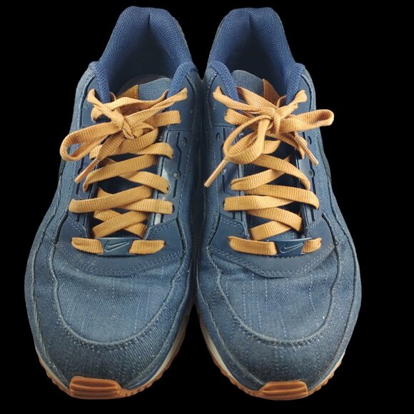 Nike Air Max LTD Shoes Denim Model 695484-448 Blue Jean Gum Bottom Men’s Size 11 - Picture 2 of 9